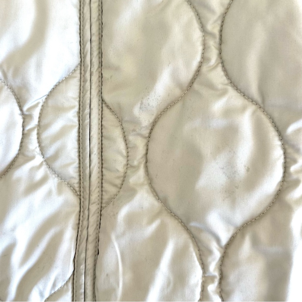 Zara Quilted Boxy Liner Jacket - Picture 11 of 12